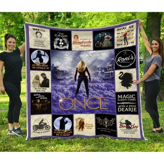 Discover Once Upon A Time Quilts, Storybrooke Quilt Blanket, Ginnifer Goodwin