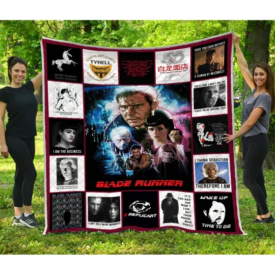 Discover Blade Runner Quilts, I Am The Business Quilt Blanket, Harrison Ford