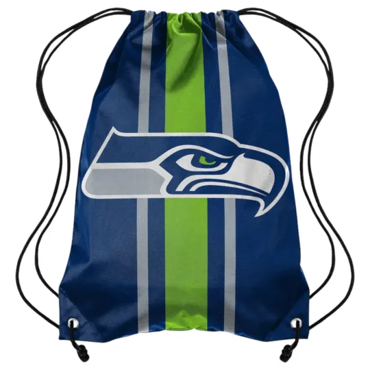 Seattle Seahawks football Team Drawstring Bag
