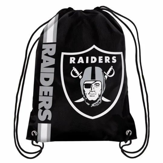 Las Vegas Raiders Drawstring Bag