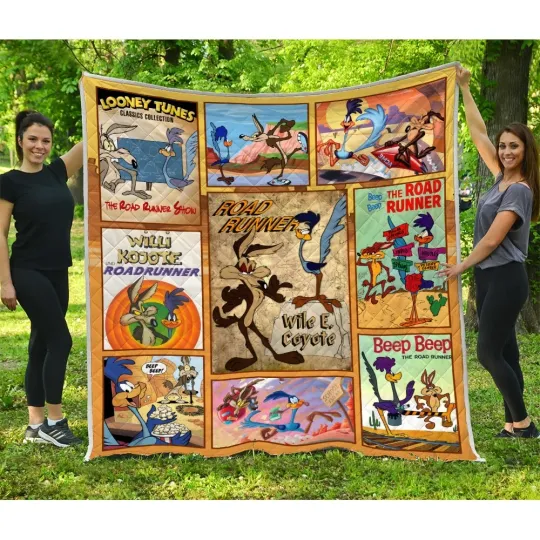 Wile E. Coyote and the Road Runner Quilts, Looney Tunes Quilt Blanket