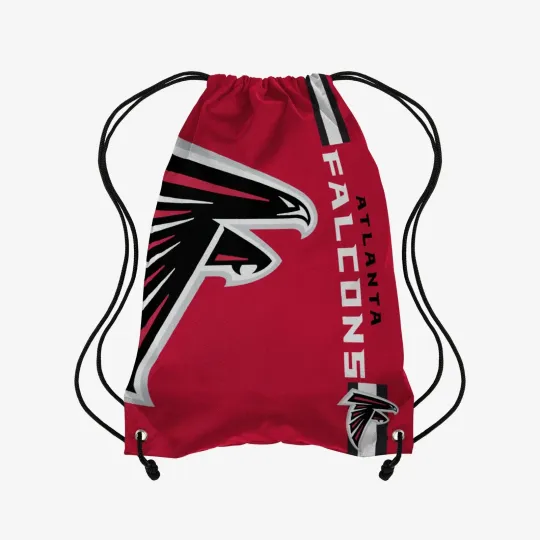 Atlanta Falcons Back Pack Sack Drawstring Bag