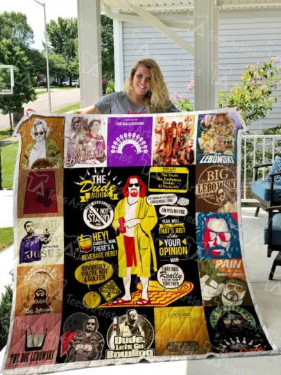 Discover The Big Lebowski Blanket, The Big Lebowski Quilt, Fleece Sherpa Blanket