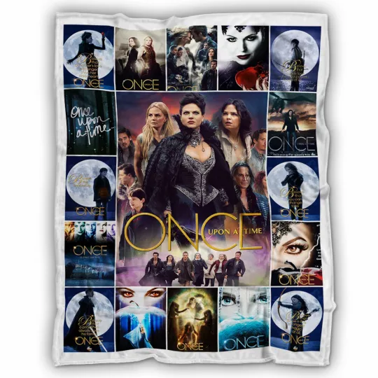 Discover Once Upon A Time Blanket, Once Upon A Time Fleece Sherpa Blanket