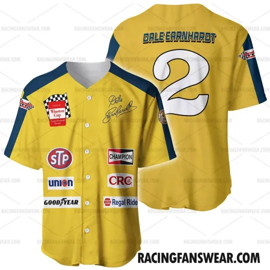 Discover Dale Earnhardt NASCAR Racing 1980 Vintage Baseball Jersey Men