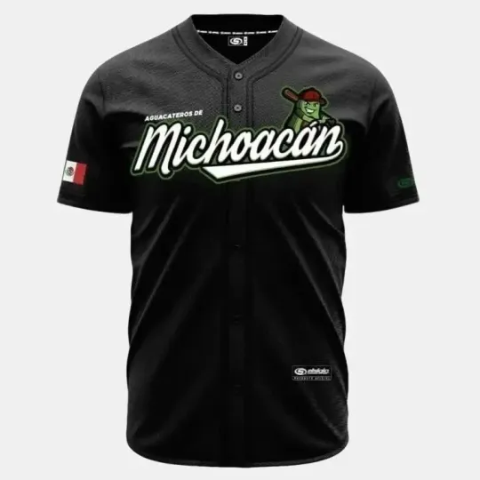 Discover Aguacateros de Michoacán Baseball Jersey - Mexico Hiphop All-Over Print