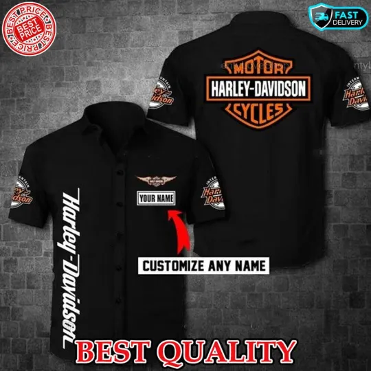 Discover HOT SALE MOTOR Haarleyy Davidson Hawaiian Limited Edition Shirt Printed 3D S 5XL_n