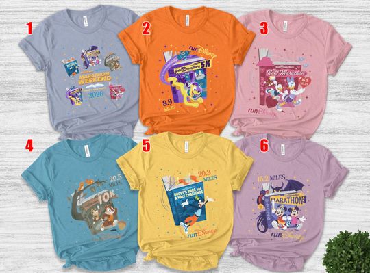 Discover Rundisney Marathon Weekend Shirt, Mickey & Friends Hapiest Race Shirt, Disney Spring Run 2026 Outfits, Goofy Pluto Chip N Dale Minne OHYA22