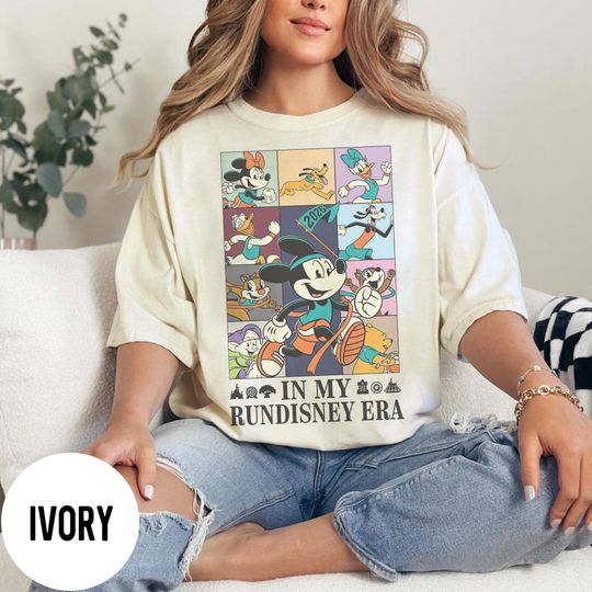 Discover Mickey & Friends Dopey Chip Dale RunDisney Shirt, In My RunDisney Era, Run Disney Walt DisneyWorld Marathon Weekend 2026, Disneyland Runner