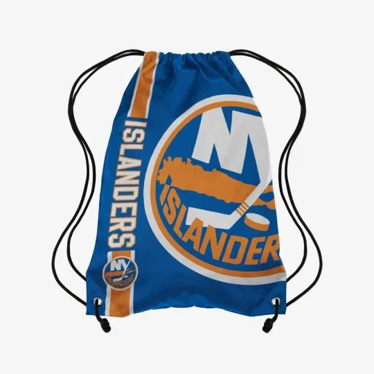 Discover New York Islanders Back Pack/Sack Drawstring Bag