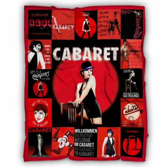 Discover Cabaret Blanket, Cabaret Movie Musical Fleece, Sherpa Blanket
