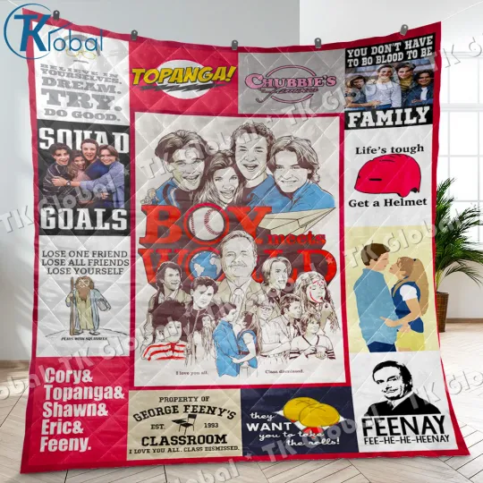 Discover Boy Meets World Quilt, Boy Meets World Quilt Blanket