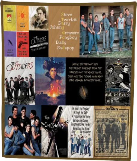 Discover The Outsiders Quilt, The Outsiders Quilt Blanket