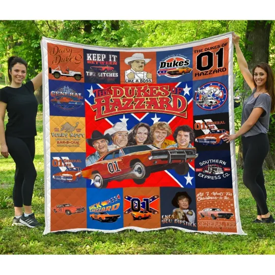 Discover The Dukes Of Hazzard Quilt, The Dukes of Hazzard Quilt Blanket