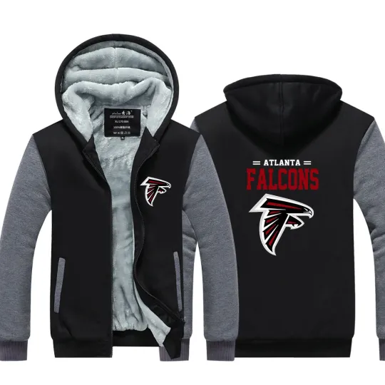 Men's Sherpa-Lined Fleece Zip-up Hoodie for Winter