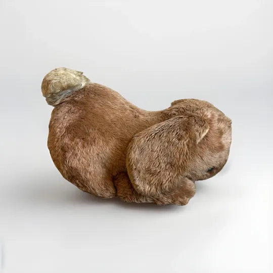 Discover Vintage Floppy Ear Bunny Plush Stuffed Animal Large Brown Rabbit Rare No Tag