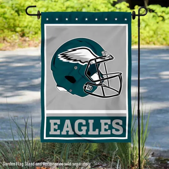 Discover Philadelphia Eagles Garden Flag and Yard Banner