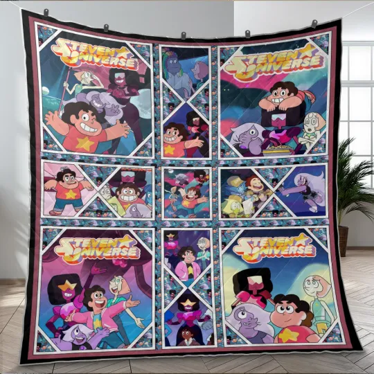 Discover Steven Universe Quilt, Steven Universe TV Series Quilt Blanket