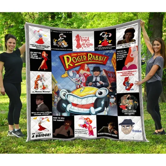 Discover Who Framed Roger Rabbit Quilt, Roger Rabbit Quilt Blanket