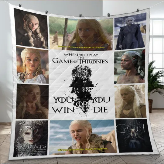Discover Daenerys Targaryen Quilt, Game of Thrones Quilt Blanket