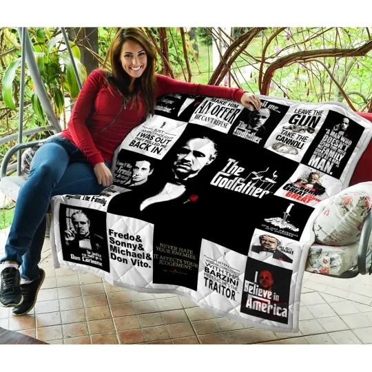 The Godfather Quilt, The Godfather Movies Quilt Blanket