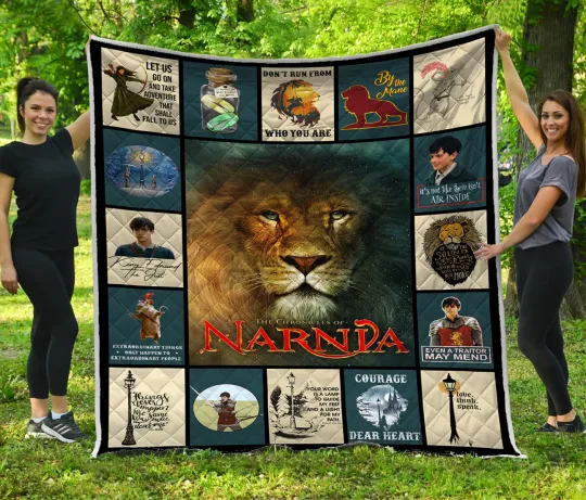 Discover The Chronicles of Narnia Quilt, C. S. Lewis Quilt Blanket