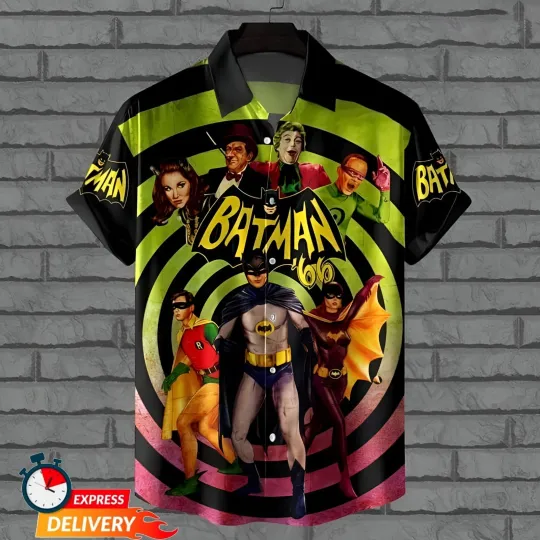 Discover Batman Hawaiian Shirt Button Down