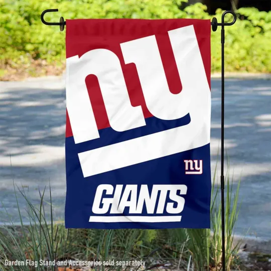 Discover New York Giants Large Logo  Garden Yard Banner Flag