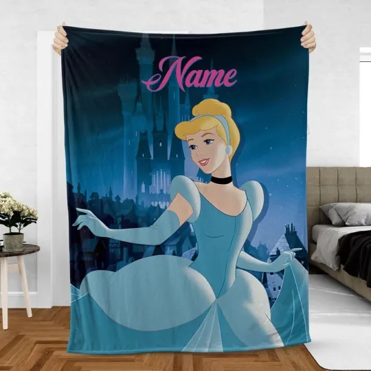 Discover Custom Cinde Blanket, Disney Cinde Movie Disney Magic Fleece Blanket