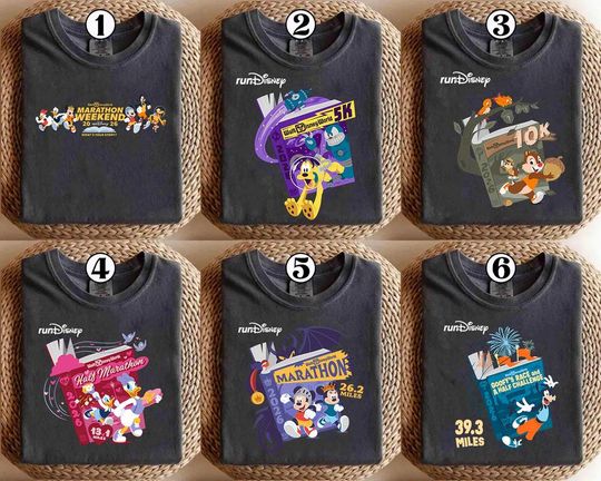 Discover Comfort Colors Walt Disneyworld Marathon Weekend 2026 Shirt, Mickey And Friends Every Mile Is Magic Half Marathon, Disneyland Runner 5K 10K