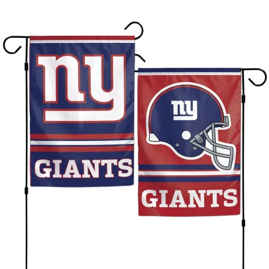 Discover New York Giants Wincraft football 12x18 Double Sided Garden Flag