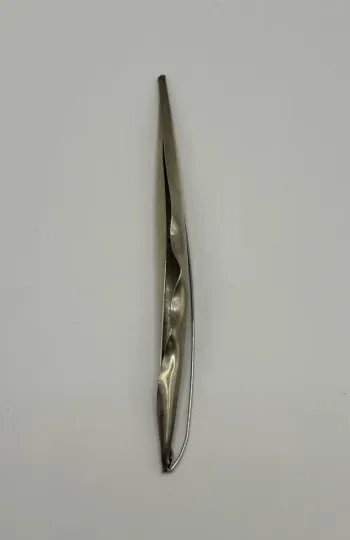 Discover LYDIA GERBIG-FAST Brooch Silver Tone Pin Signed Handmade Jewelry Art Artisan