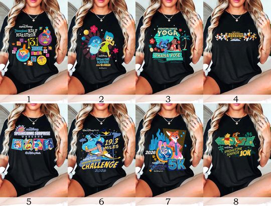 Discover Rundisney WDW Marathon Weekend 2026 Tank Top, Every Mile Is Magic Retro Tee, Disney 5K 10K Half Marathon Goofys Race Runner Family Shirt