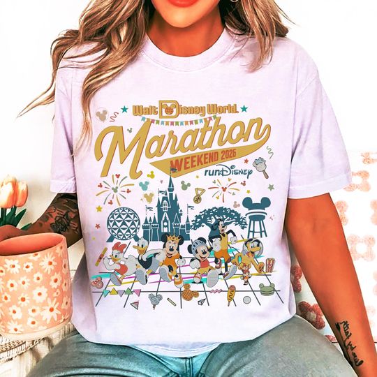 Discover runDisney Walt Disney World Tanktop, Marathon Weekend 2026 Shirt, Mickey and Friends Running, Runner 5K 10K Half Marathon, Disney Challenge