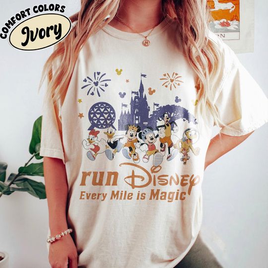 Discover Disney Marathon Weekend 2026 Shirt, Run Disney 2026 Tee, Walt Disney Running Tee, Marathon Runner Disney Sweatshirt, Every Mile Is Magic Tee