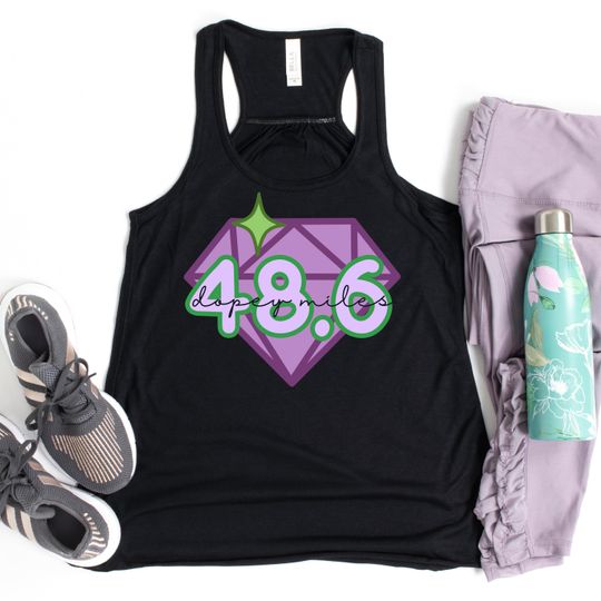 Discover Dopey Challenge Tank, Disney Running Tank, 48.6 Magical Miles Top, Run Disney tank, RunDisney, Marathon weekend, Dopey Training