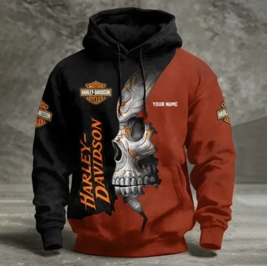 Discover Personalized Harrleyy Racing Daviidso'n 3D Hoodie , Unisex Adults S-5XL