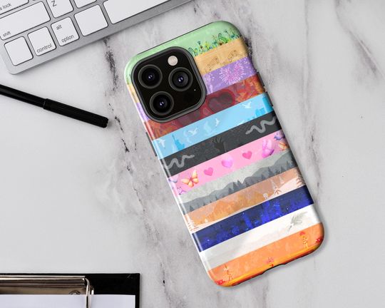 Discover Eras iPhone Case - Pop Culture Collage - Slim or Tough Cover