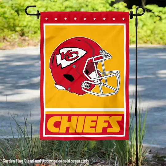 Discover KC Chiefs Garden Flag and Yard Banner