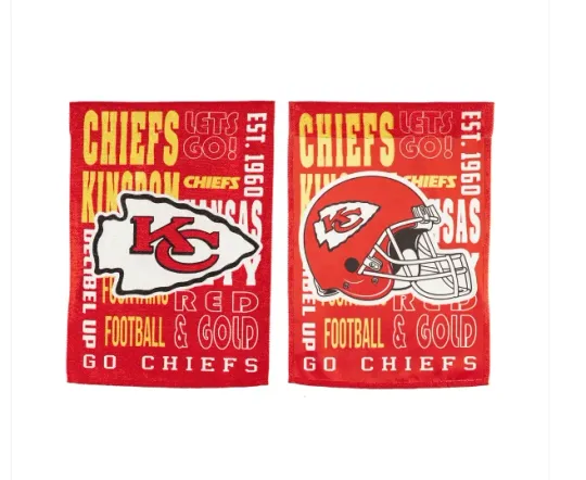Discover KANSAS CITY CHIEFS FAN RULES TEAM GARDEN FLAG 12.5 X 18" TEAM SPORTS AMERICA