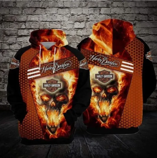 Discover Harrleyy Racing Daviidso'n Hoodie 3D Style2550 All Over Printed Top Gift Sizes S to 5XL