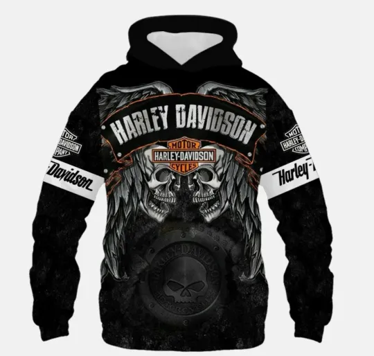 Discover Harrleyy Racing Daviidso'n 3D Hoodie, Haarleyy Davidson Unisex Size Full Lightweight Hoodie