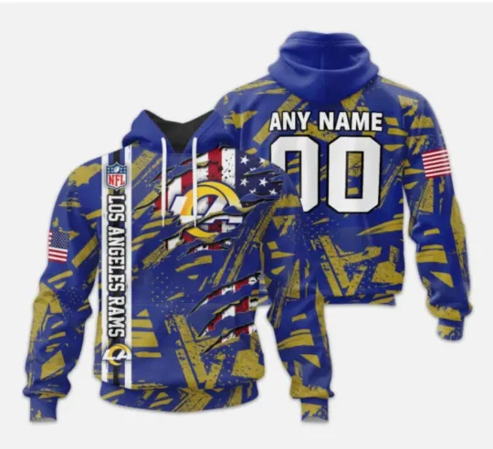 Discover Los Angeles Football Team LA Ramss Hoodie Unisex Adults S-5XL