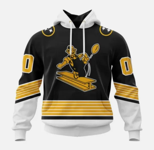 Pittsburgh Football Team Steelerss Hoodie, unisex adults S-5XL