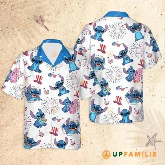 Discover Stitch Hawaiian Button Down Shirt