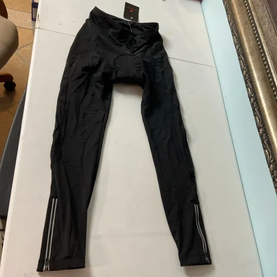 Discover Spoear Women's Cycling Pants 3D Padded Compression Tight, Bicycle Pants L Black