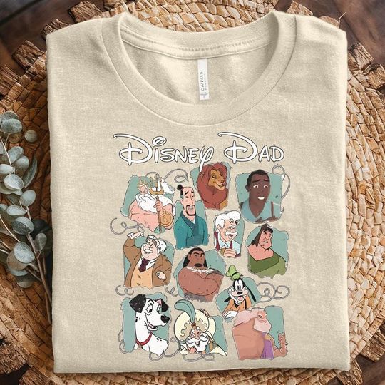 Discover Disney Dad Shirt, Disney Best Dad Shirt, Father's Day Gift, Disney Dad Era Shirt, Disneyland Vacation Trip 2025 Shirt D2GE29