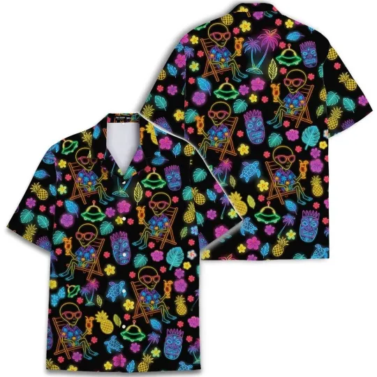 Discover Tropical Bigfoot Hawaiian Shirt Button Down