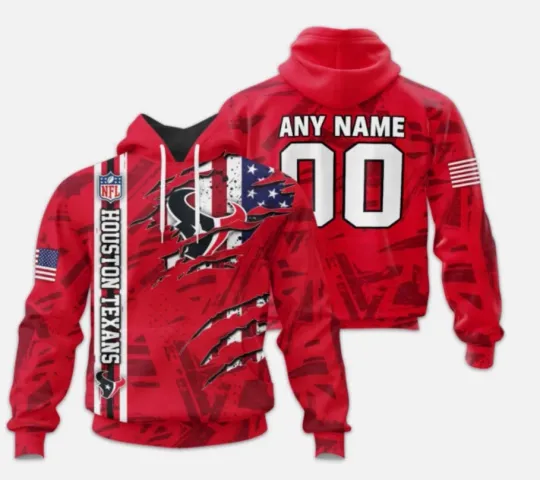 Discover Houston Football Team Texanss Hoodie, Unisex Adults S-5XL