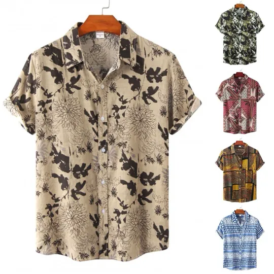 Discover Men's Clothing 3D Printed Shirt 5% Spandex Casual Style Comfortable Fit